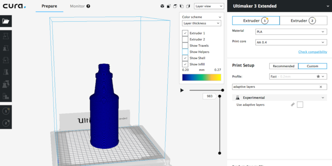 adaptive layers disabled