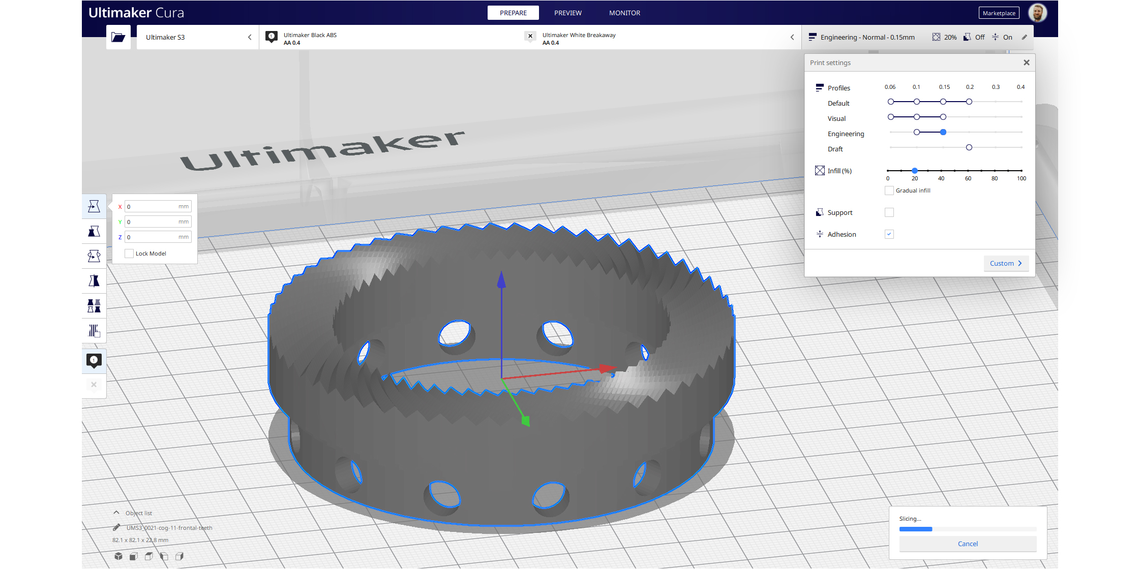 Gear Engineering Intent